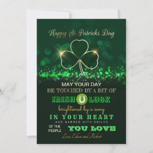 St. Patrick's Day Karte