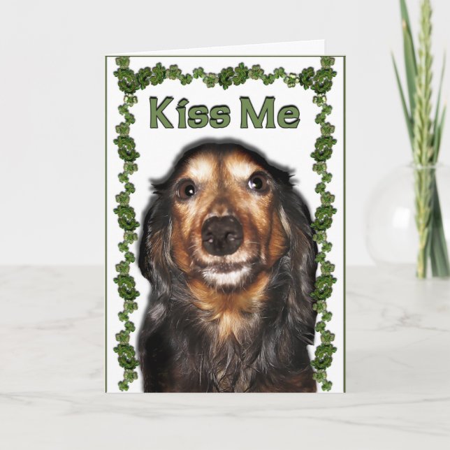 St. Patrick's Day Karte (Vorderseite)