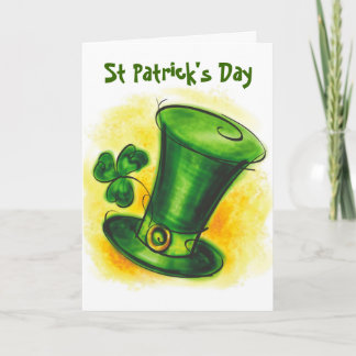 St. Patrick's Day Karte