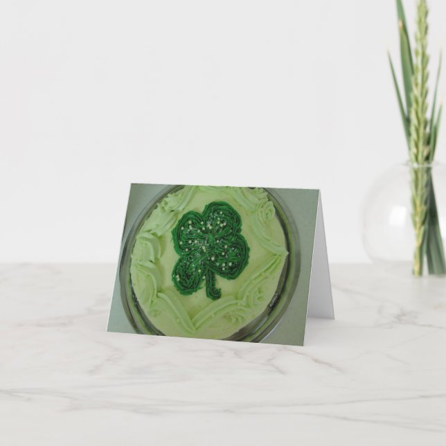St. Patrick's Day Karte (Vorderseite)
