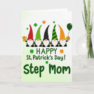 St. Patrick's Day Karte für Stiefmutter