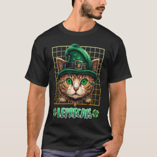 St Patricks Day Katzen Leprechaun Katzenbabys 1 T-Shirt