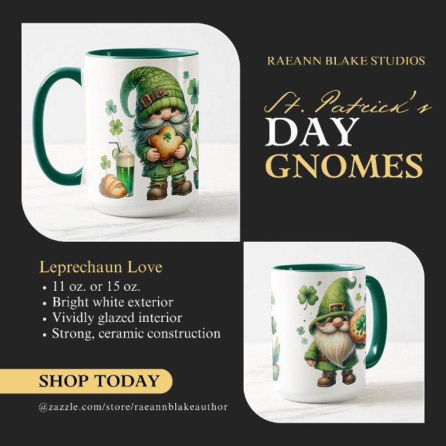 St. Patrick's Day Keramik-Tasse Tasse (Von Creator hochgeladen)