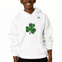 St. Patrick's Day Kids Leopard Kleeblatt Shirt