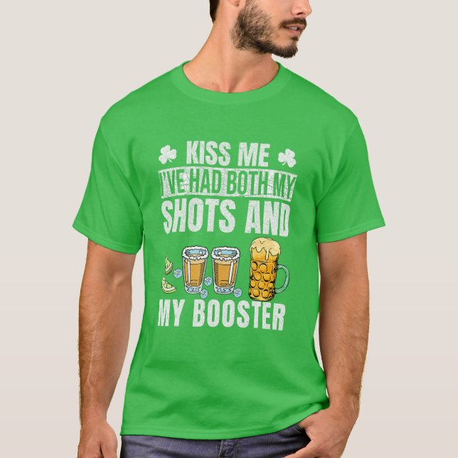 St Patrick's Day Kiss Me Ive hatte sowohl meine Sh T-Shirt (Vorderseite)