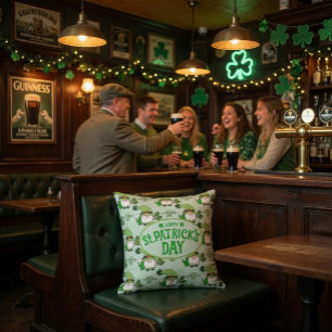 St. Patrick's Day Kissen