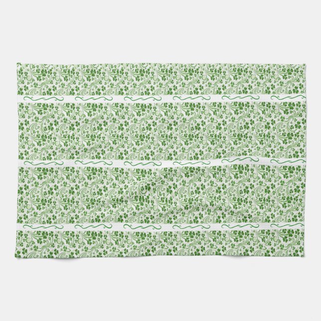 St Patrick's Day Kitchen Handtuch (Horizontal)