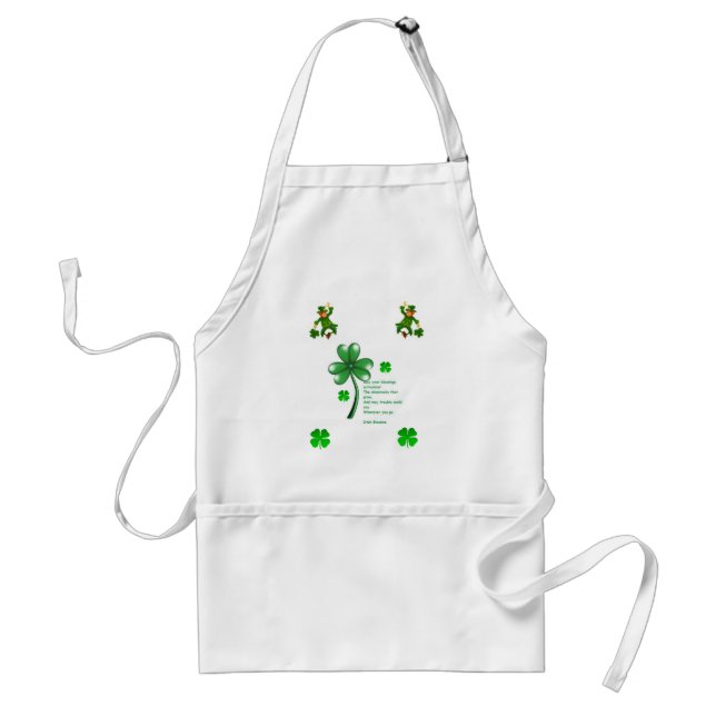 St. Patrick's Day Kitchen Schürze (Vorne)