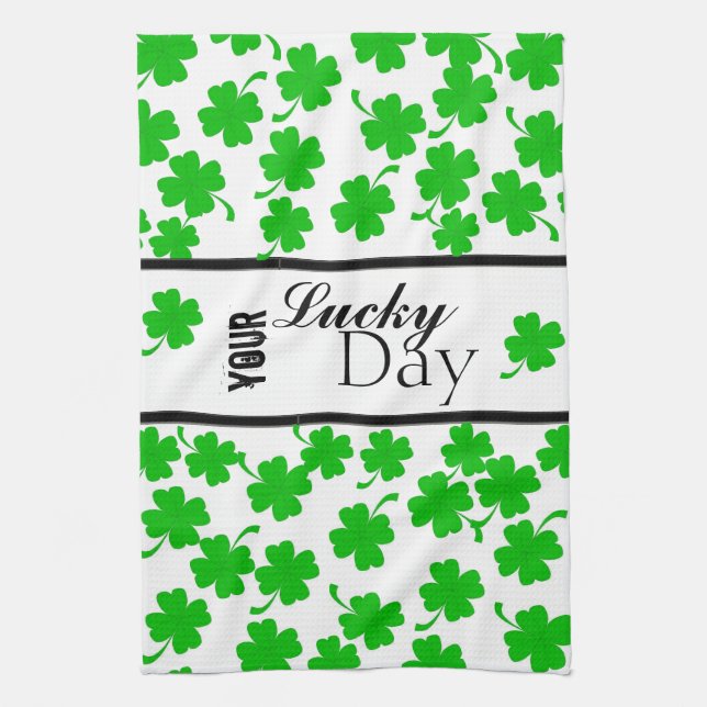 St Patrick's Day Kitchtuch Geschirrtuch (Vertikal)