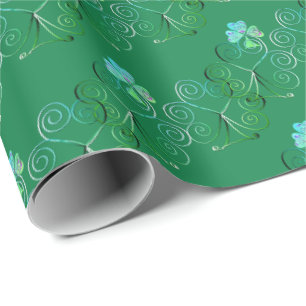 St. Patrick's Day Kleeblatt Geschenkpapier