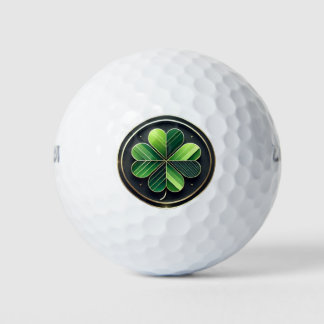 St. Patrick's Day Kleeblatt Green Clover Golfball