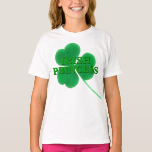 St. Patrick's Day Kleeblatt Irische Prinzessin T-Shirt