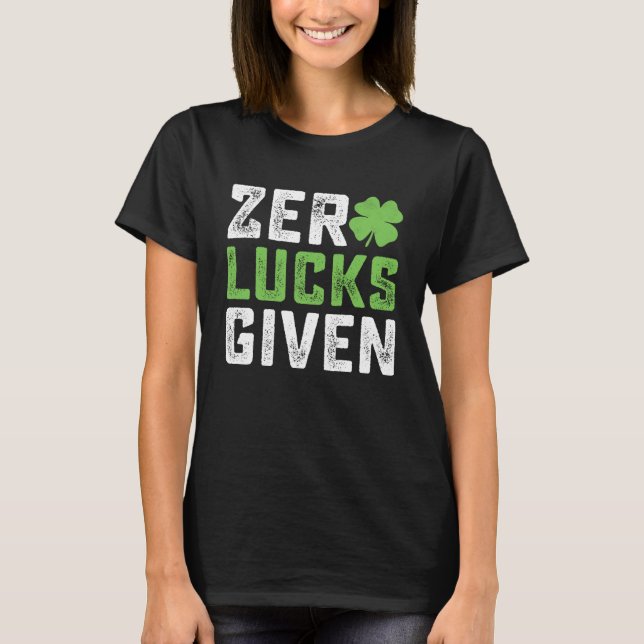 St. Patrick's Day Kleeblatt Irish T-Shirt (Vorderseite)