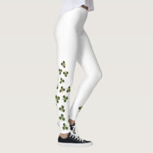 St. Patrick's Day Kleeblatt Leggings