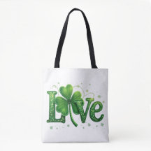 St. Patrick's Day Kleeblatt Liebe