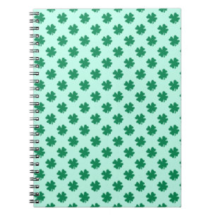 St. Patrick's Day Kleeblatt-Muster Notizblock