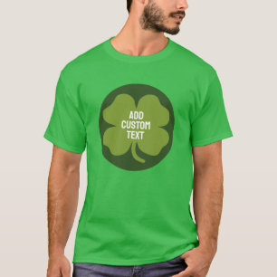 St Patricks Day Kleeblatt - Niedliche FamilienCust T-Shirt