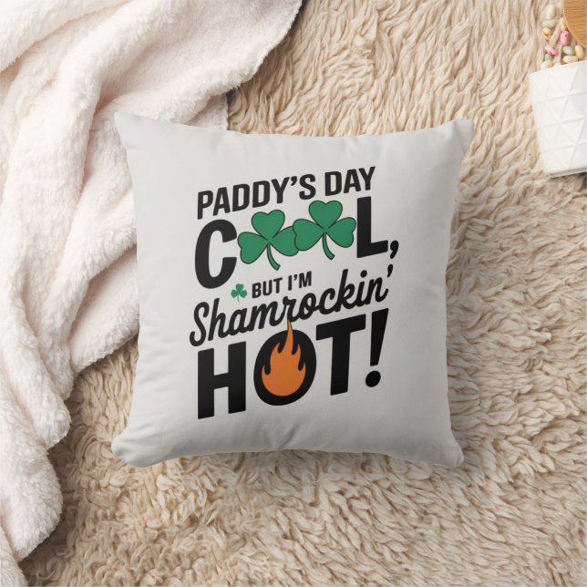 "St. Patrick's Day Kleeblatt Pillow - Kissen (Decke)
