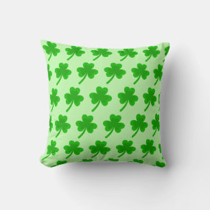 St. Patrick's Day Kleeblatt Pot of Gold Celtic Kno Kissen