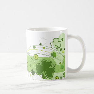 St. Patrick's Day Kleeblatt Tasse - 11 oz