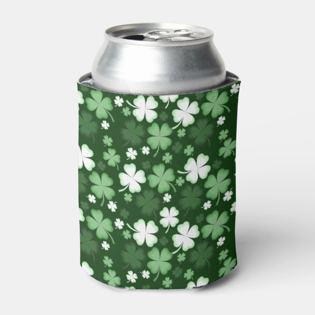 St. Patrick's Day Kleeblätter Dosenkühler (Kanne Vorderseite)