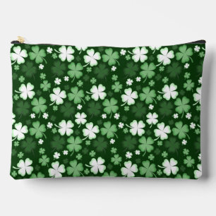 St. Patrick's Day Kleeblätter Zubehörtasche
