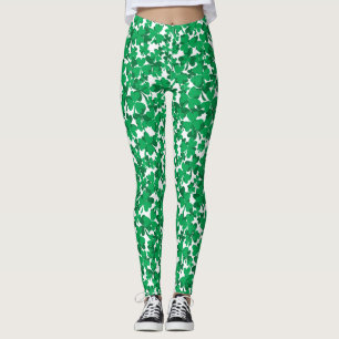 St. Patrick's Day Kleeblatts Leggings