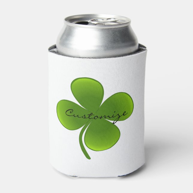 St Patrick's Day Kleeblatts Thunder_Cove Dosenkühler (Kanne Vorderseite)