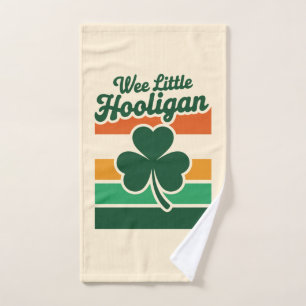 St Patricks Day Kleiner Hooligan Lustig Handtuch