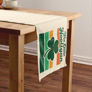 St Patricks Day Kleiner Hooligan Lustig Kurzer Tischläufer