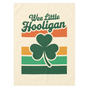 St Patricks Day Kleiner Hooligan Lustig Tischdecke
