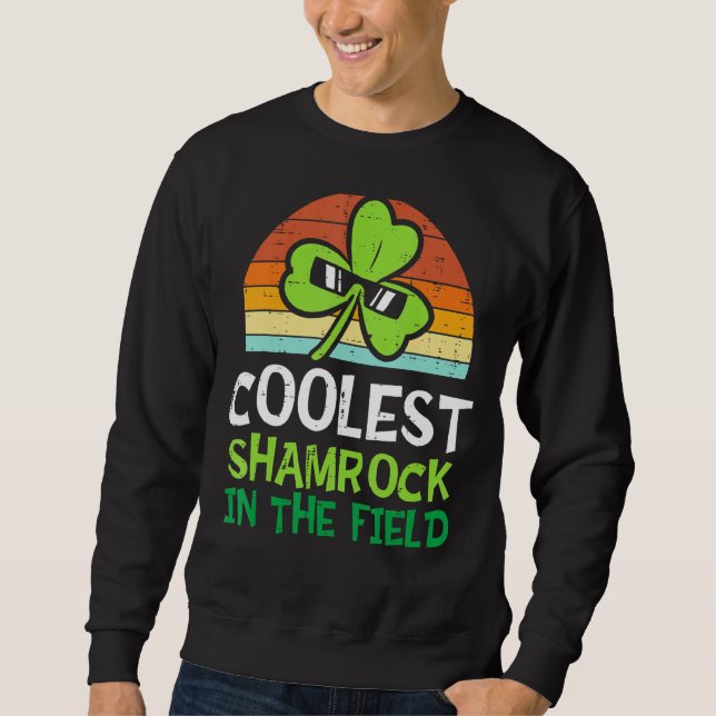 St Patricks Day Kleinkind Boys Saint Paddys Cool Sweatshirt (Vorderseite)