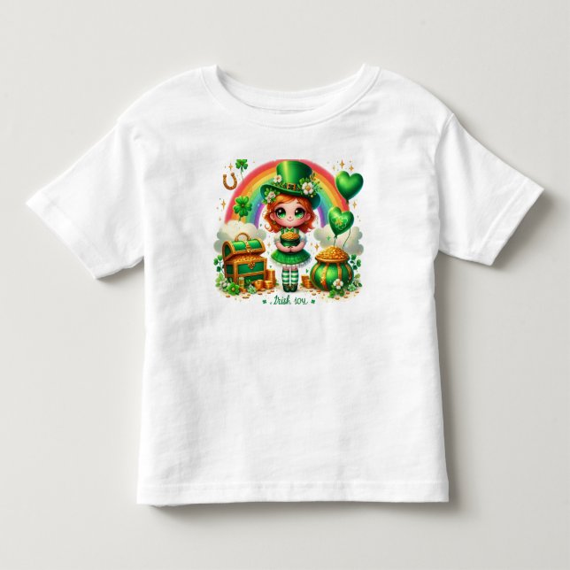 St.Patricks Day Kleinkind T-shirt (Vorderseite)