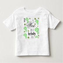 St Patrick's Day Kleinkinder T - Shirt mit Jahr