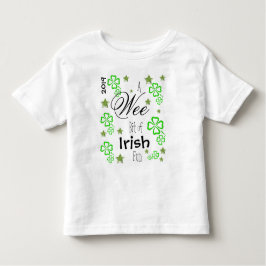 St Patrick's Day Kleinkinder T - Shirt mit Jahr