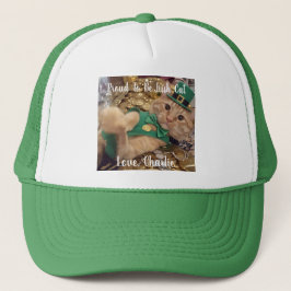 St. Patrick's Day Kobold Katze Truckerkappe