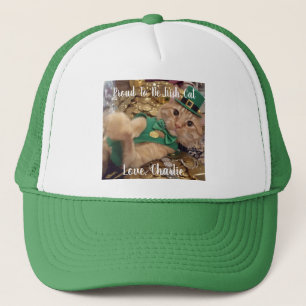 St. Patrick's Day Kobold Katze Truckerkappe