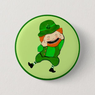 St. Patrick's Day Kobold-Knopf Button