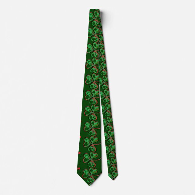 St. Patrick's Day Krawatte (Vorderseite)