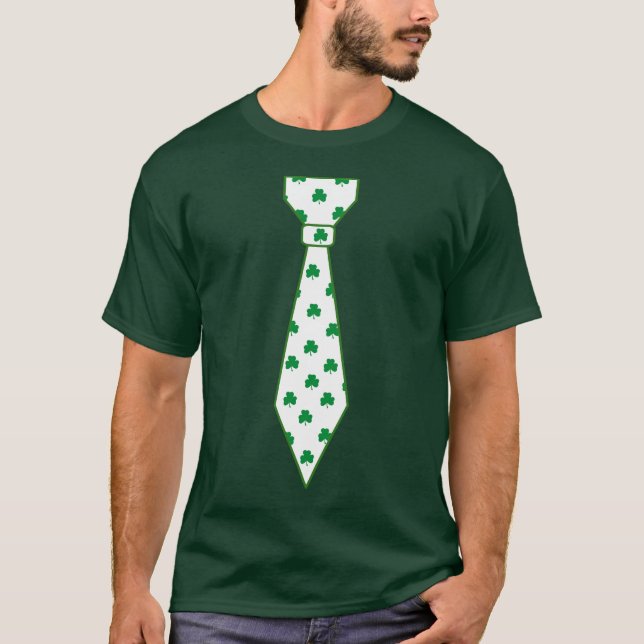 St. Patrick's Day Krawatte T - Shirt (Vorderseite)