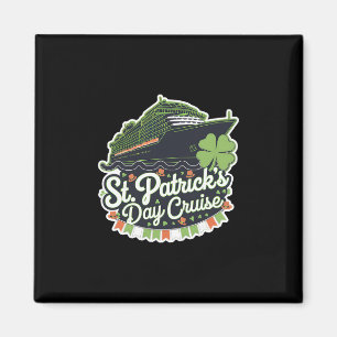 St Patricks Day Kreuzfahrt Schiff Kreuzfahrt Shamr Magnet