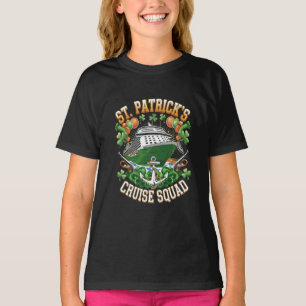 St. Patricks Day Kreuzfahrt-Team 2025 Familie pass T-Shirt