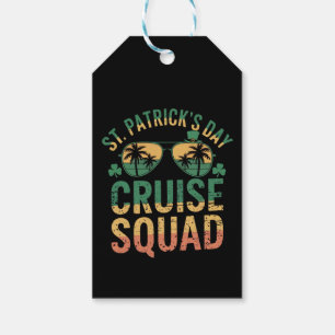 St. Patricks Day Kreuzfahrt-Team Lustige Familie P Geschenkanhänger