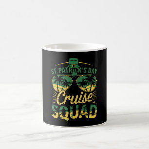 St. Patrick's Day Kreuzfahrt-Trupp Familie passend Kaffeetasse