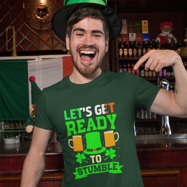 St. Patrick's Day Lasse sich fertig machen T-Shirt (Von Creator hochgeladen)