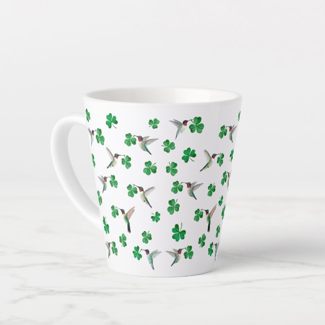 St. Patrick's Day Latte Tasse (Linke Ecke)