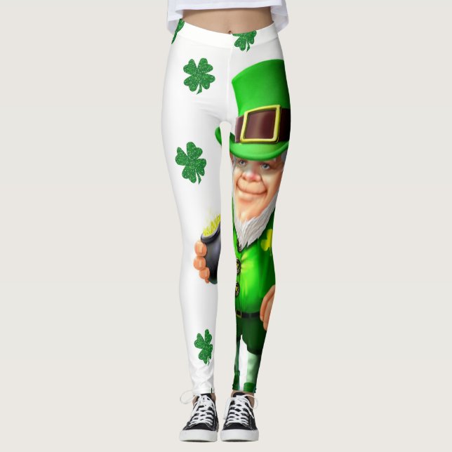 St. Patricks Day Leggings (Vorderseite)