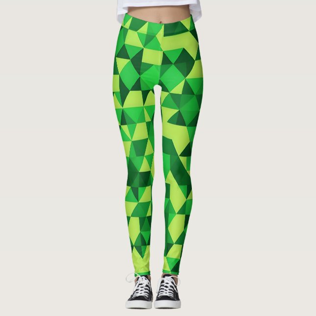 St Patrick's Day Leggings (Vorderseite)