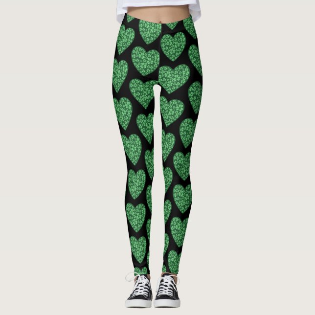 St. Patrick's Day Leggings (Vorderseite)