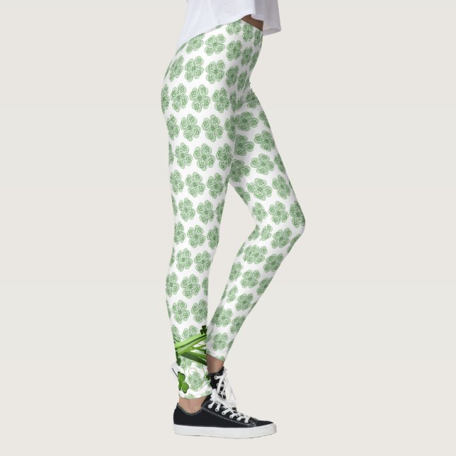 St Patrick's Day Leggings Saint Patrick Pants (Rechts)